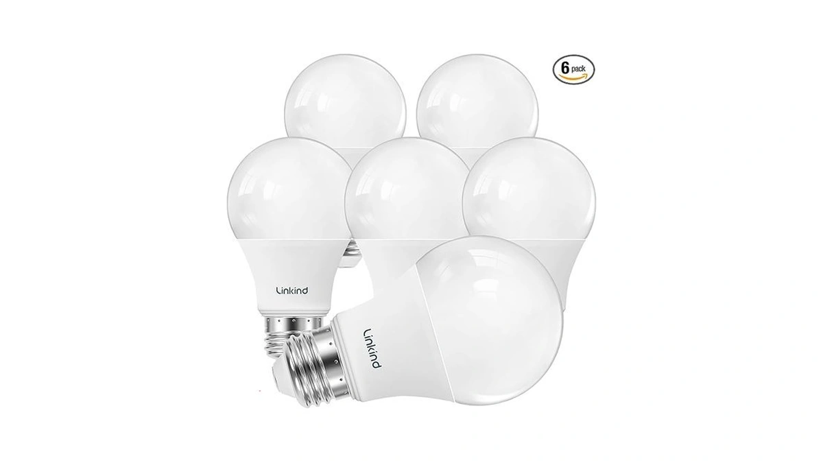 Linkind A19 Led Light Bulbs Dimmable, 60w Equivalent, Energy Efficient