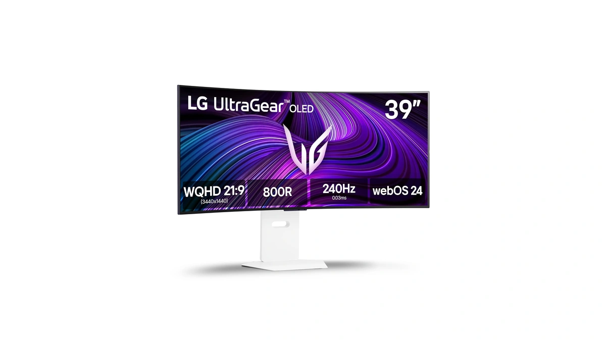 Lg 39gx90sa-w 39-inch Ultragear Wqhd (3440 X 1440) Oled Curved