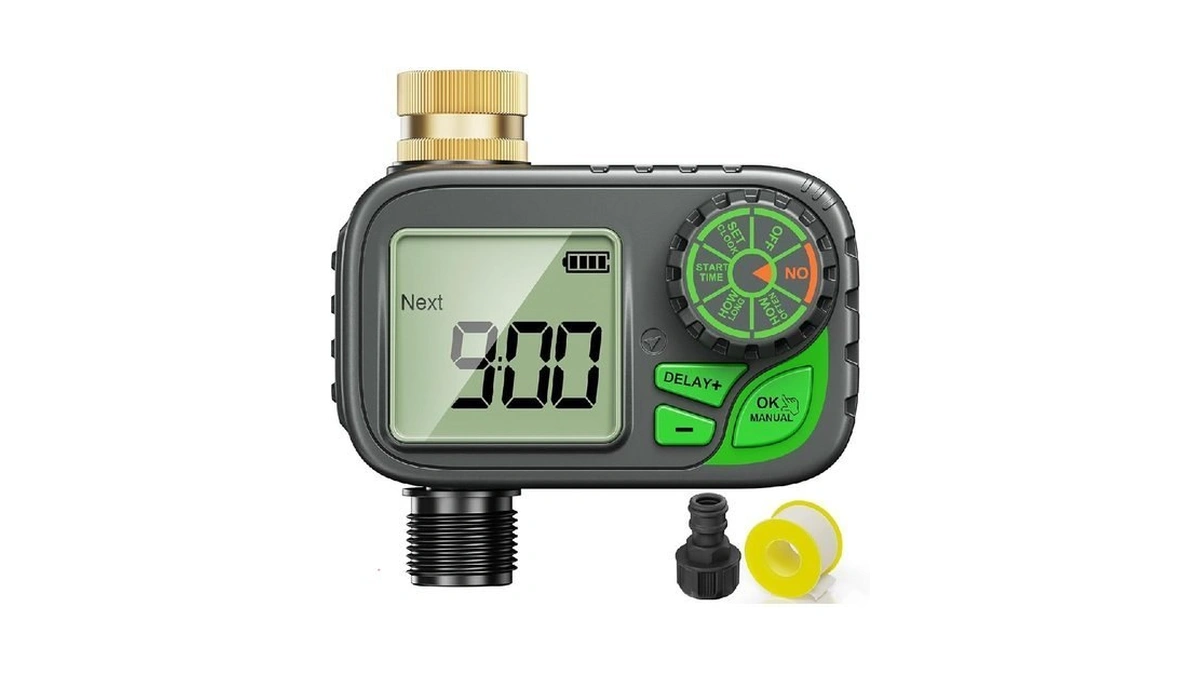 Sprinkler Timer Water Hose Timer - Programmable Digital Irrigation Outdoor