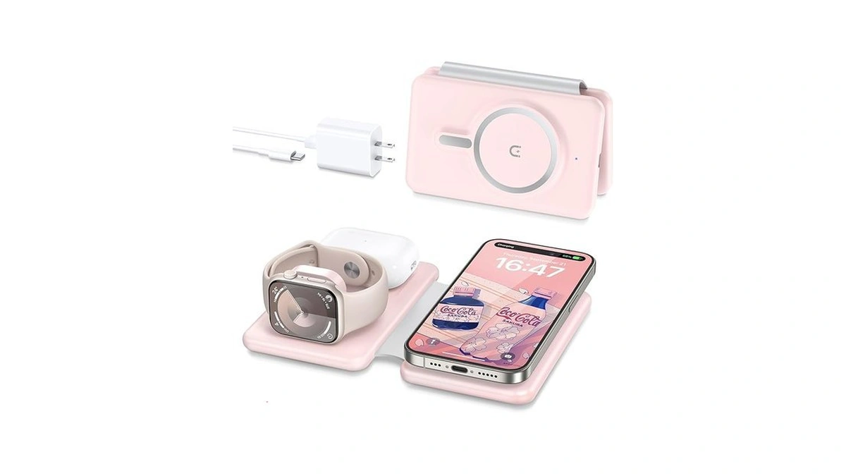 3 In 1 Wireless Charging Station For Iphone 17 16
