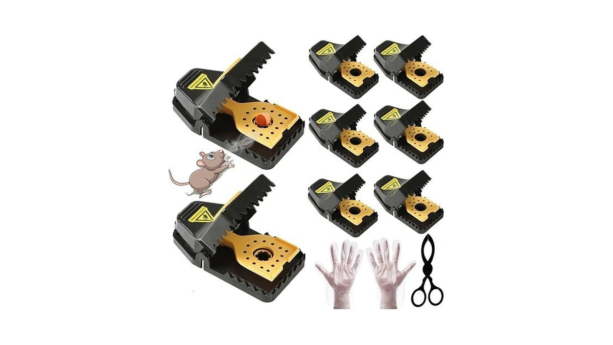 Mouse Traps Humane, Rat Trap Safe Quick Effectively No Touch