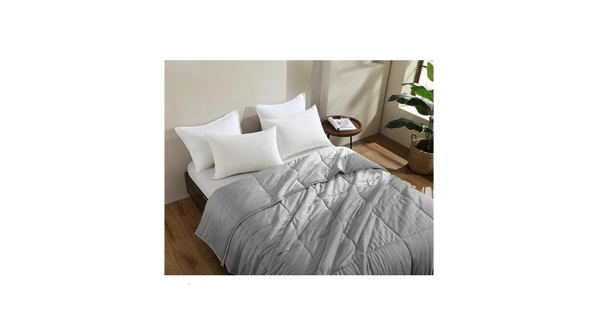 Naturefield Lightweight Bamboo Viscose Quilt - Queen Size Cooling Blanket,