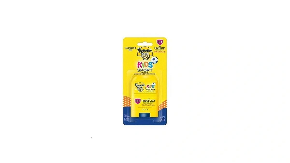 Banana Boat Sport Kids Sunscreen Stick Spf 50, 0.5oz |