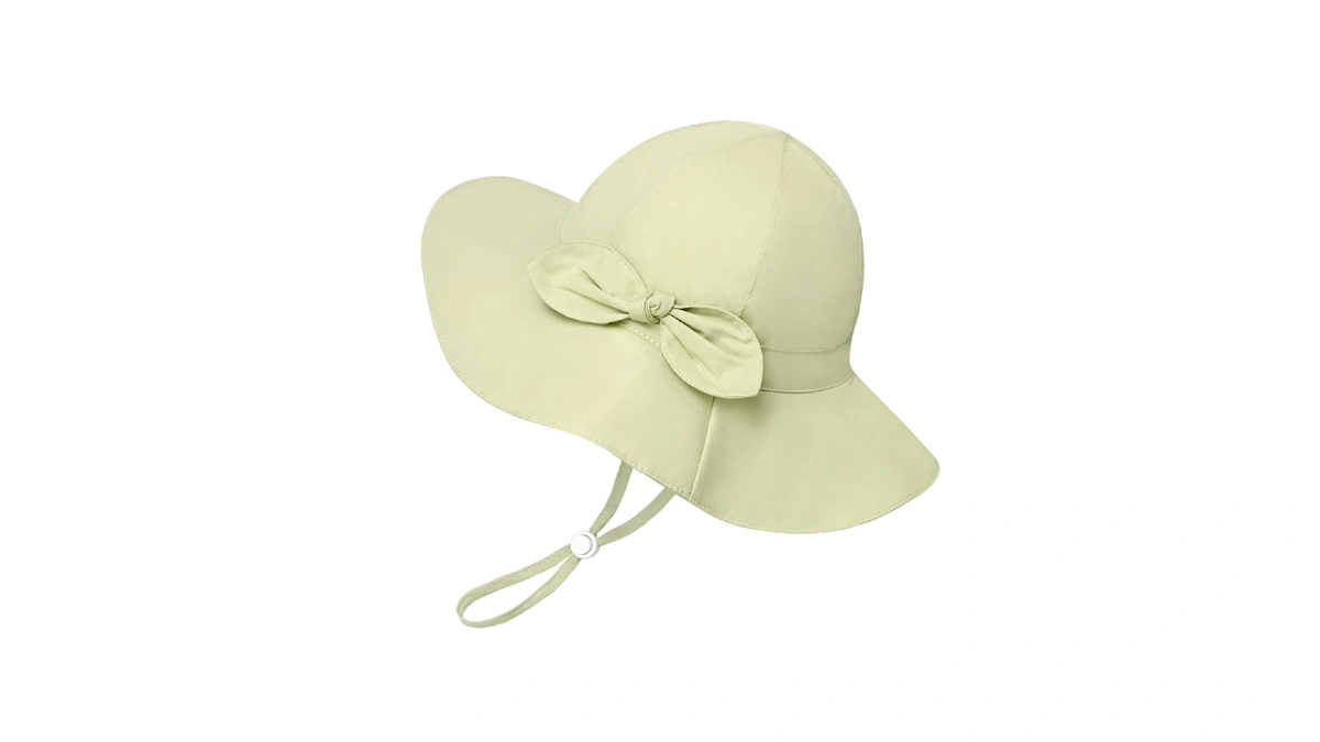 Baby Girl Sun Hat Summer Foldable Beach Hats With Upf50+