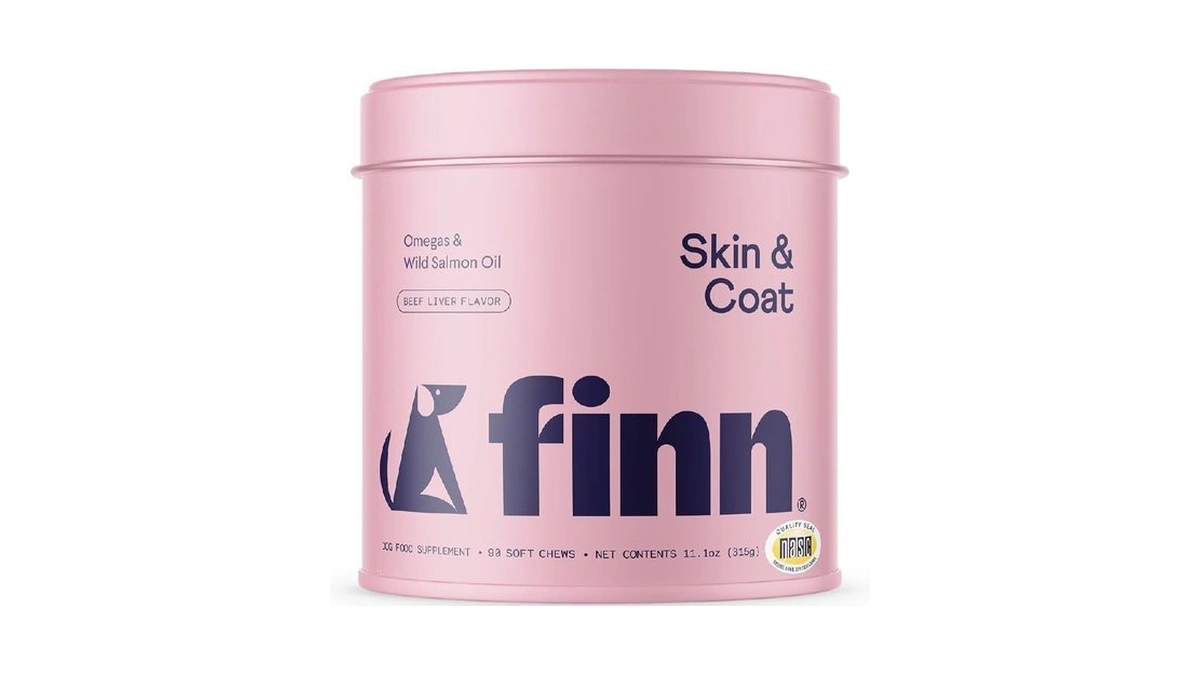 Finn Skin & Coat Salmon Oil Supplement For Dogs |