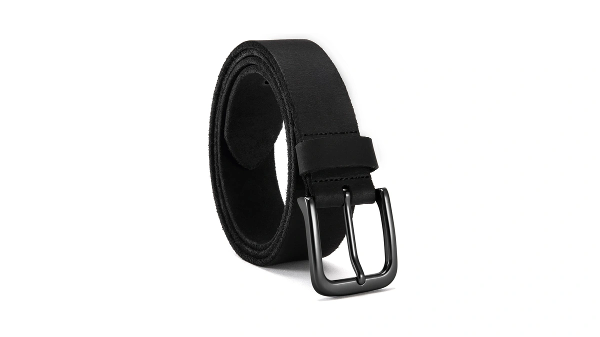 Chaoren Full Grain Leather Belt For Men, Work Belts For