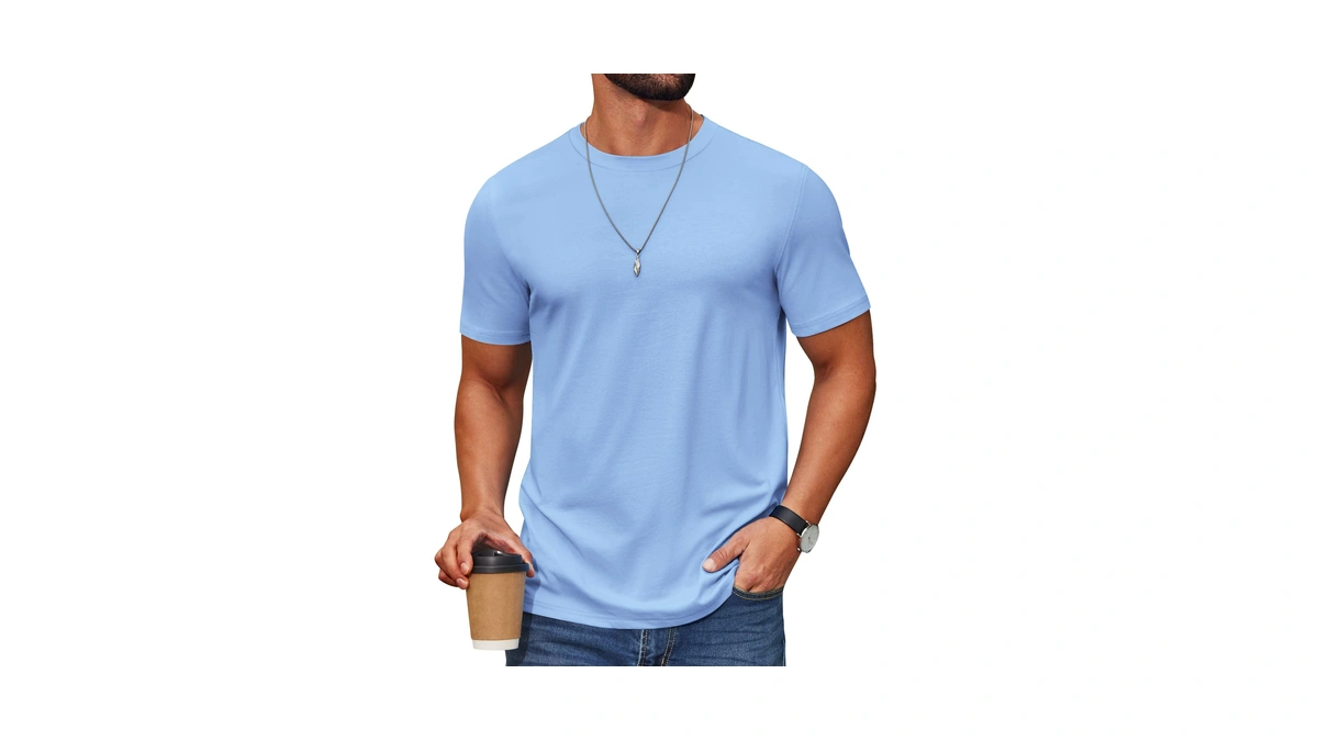 Coofandy Men Shirts For Everyday Wear Short S...