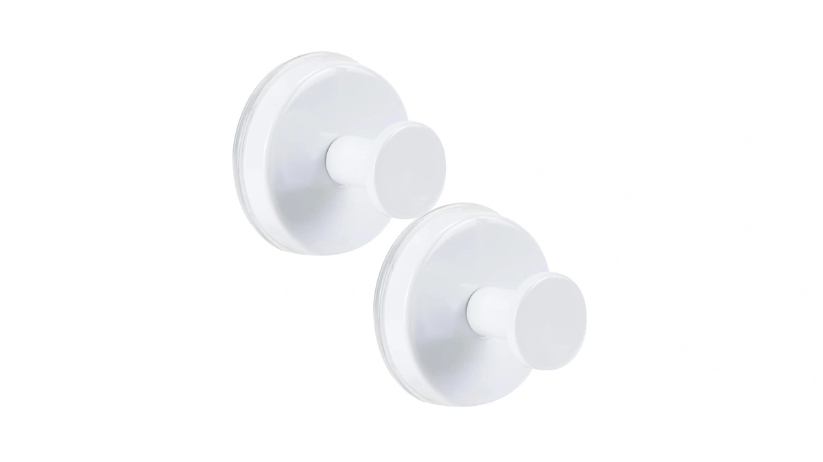Fenas Suction Cup Hooks For Shower No-drill Bathroom Hooks For