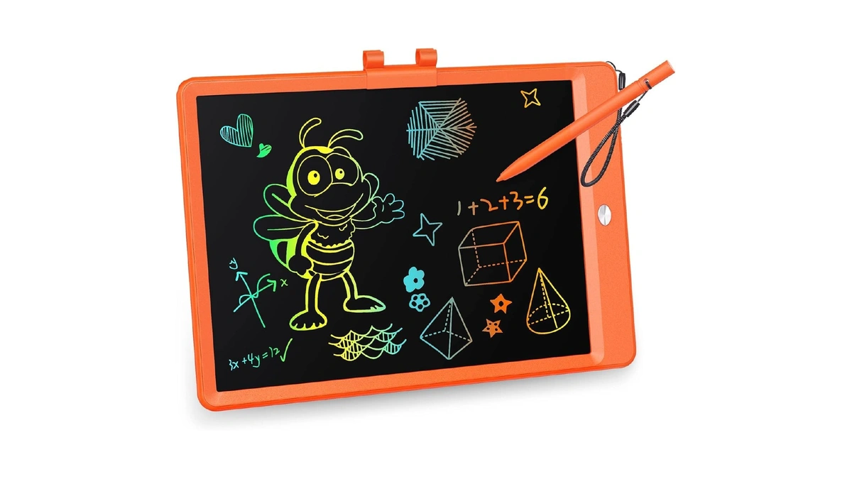 Kokodi Lcd Writing Tablet, 10 Inch Colorful Doodle Board Drawing