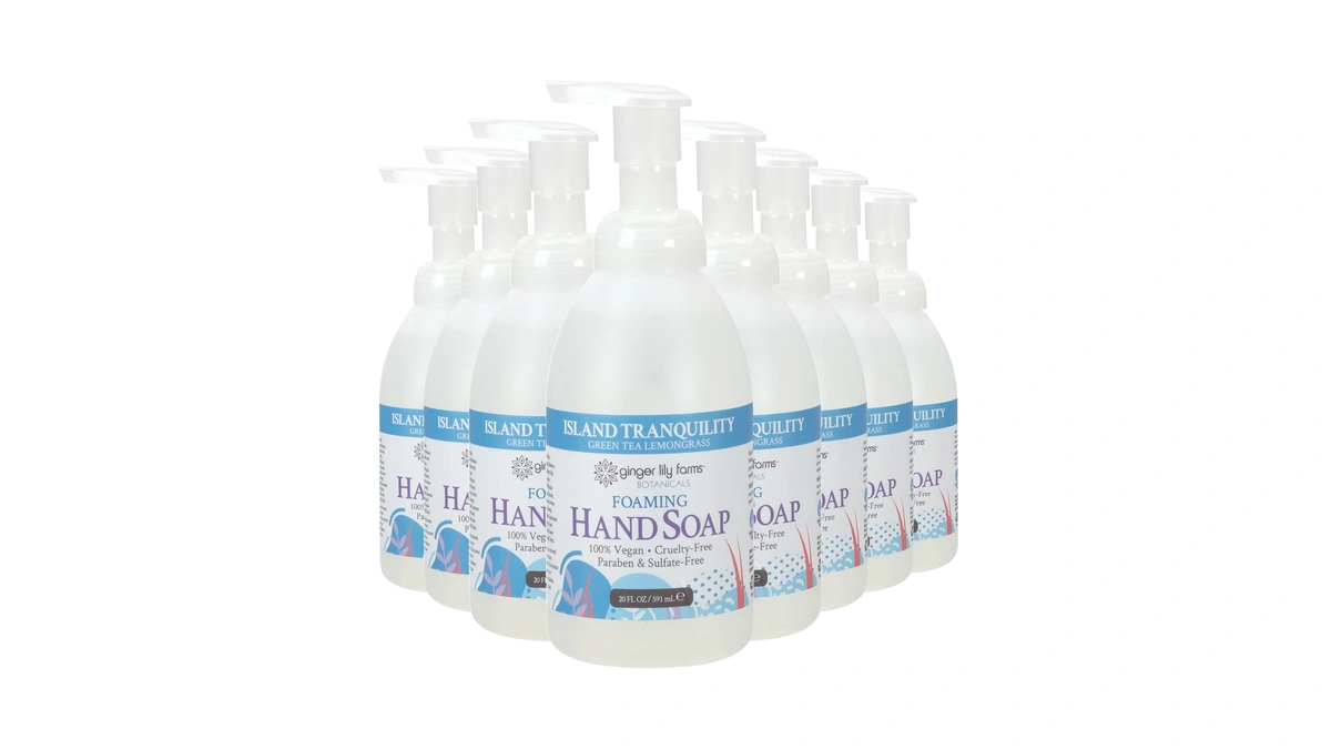 Ginger Lily Farms Botanicals All-purpose Foaming Hand Soap Refill, Island
