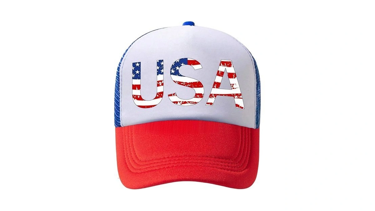 Danumei American Flag Hat Usa Hat 4th Of July Trucker