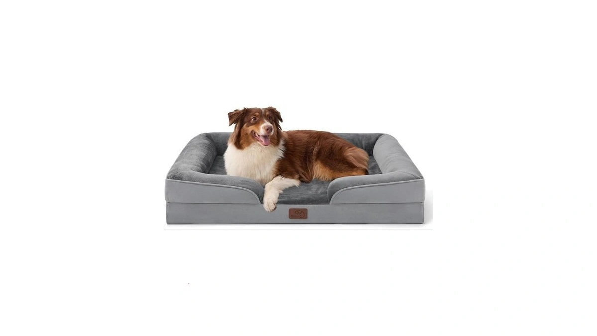 Bedsure Orthopedic Dog Beds Large Sized Dog - Washable Large