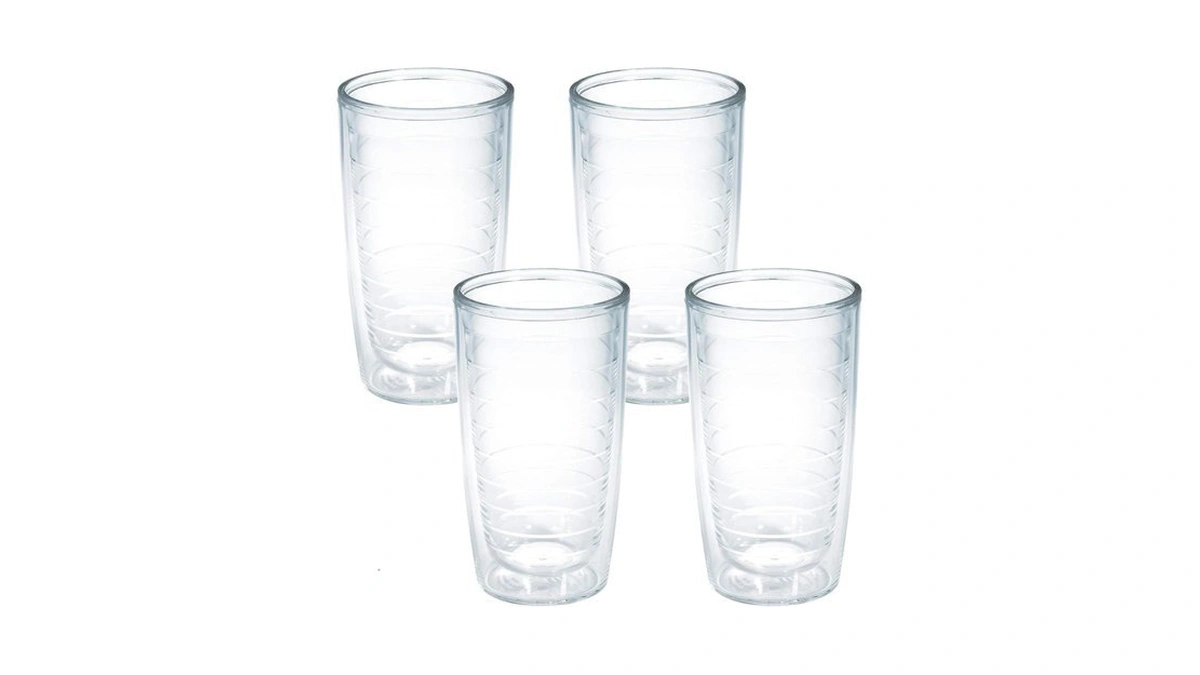 Tervis Clear & Colorful Tabletop Made In Usa Double Walled