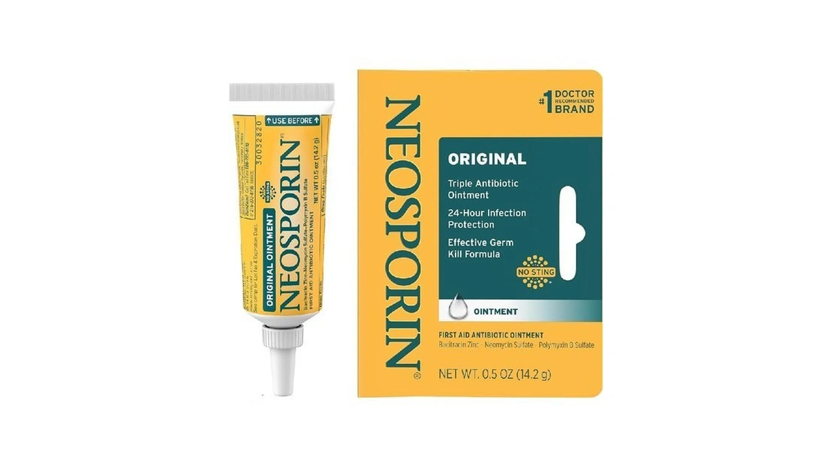 Neosporin Original First Aid Triple Antibiotic Ointment With Bacitracin Zinc