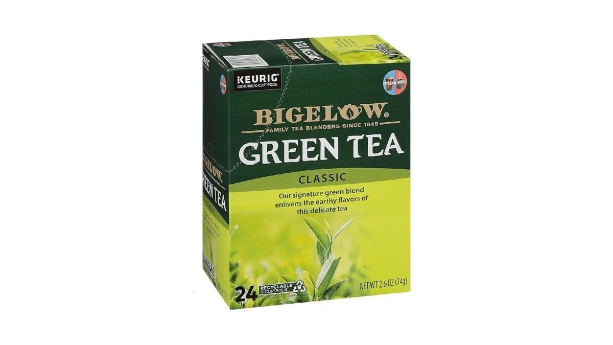Bigelow Green Tea Keurig K-cup Pods, 24 Count Box (pack