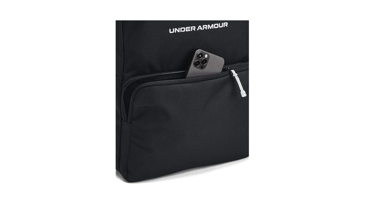 Under Armour Unisex-adult Loudon Backpack, (001) Black/black/white, One Size Fits