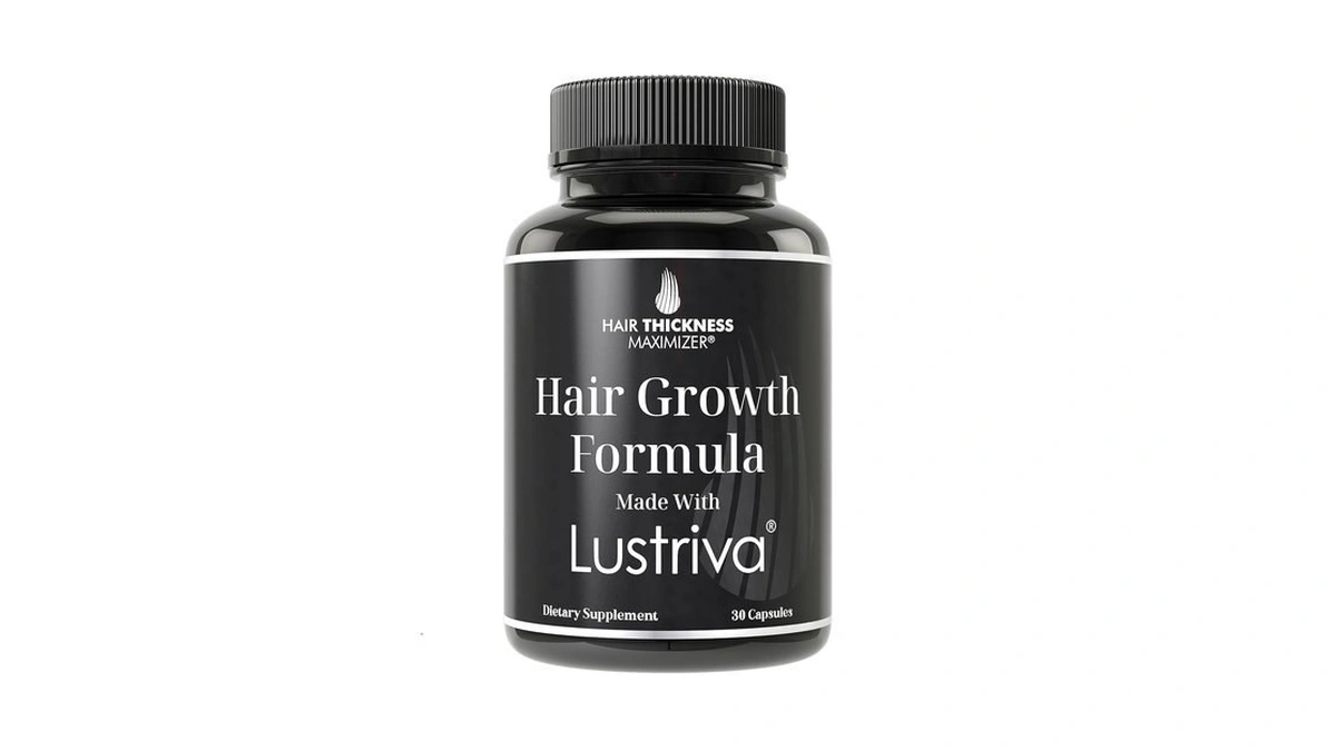 Lustriva Hair Growth Supplement - Clinically Proven In A Double-blind