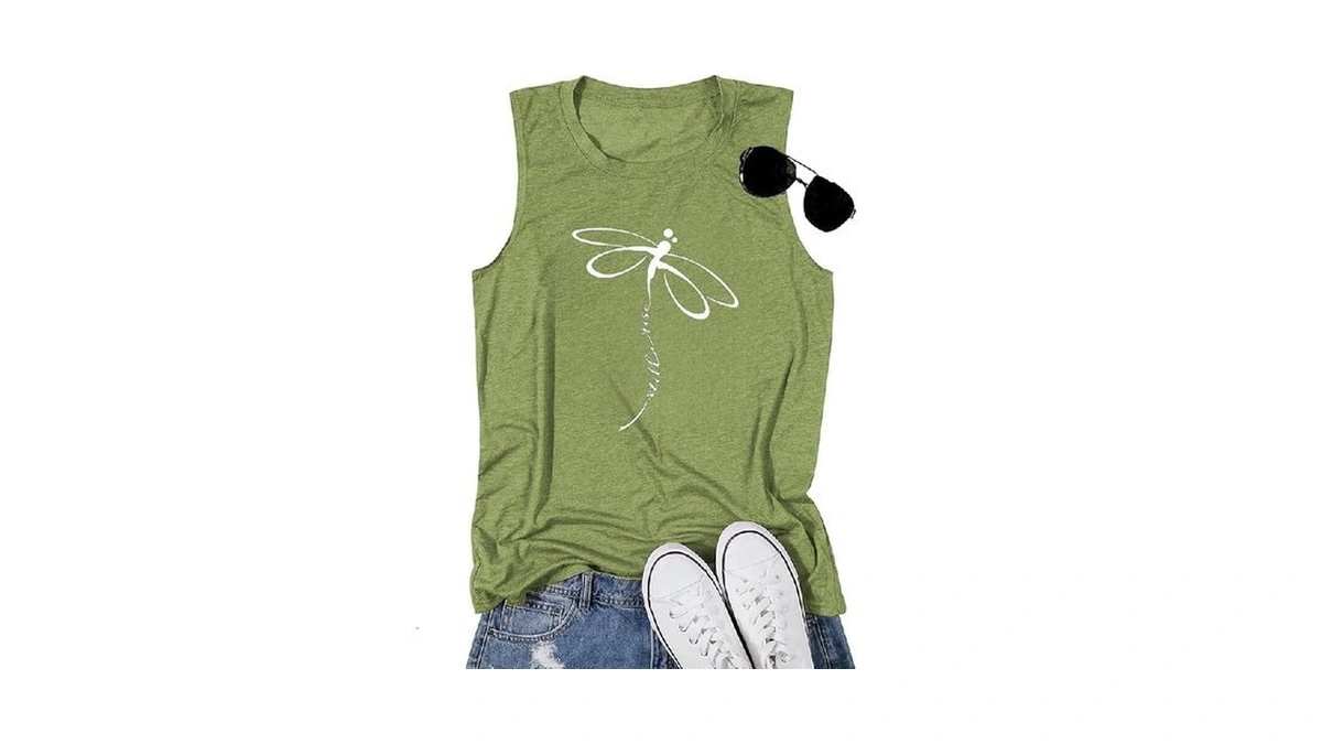 Tuzierduo Womens Tank Tops Sleeveless Graphic Tees Summer Beach Vacation