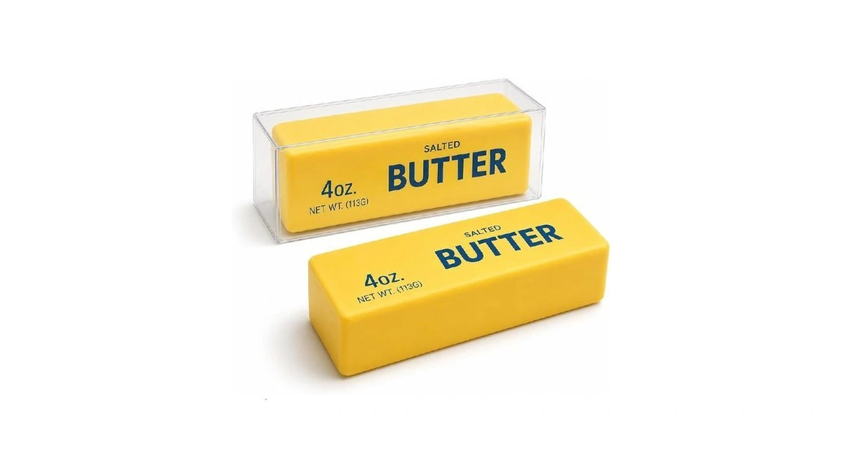 Upgraded Butter Squishy Stick, Slow Rising Squeeze Stress Relief Squishy