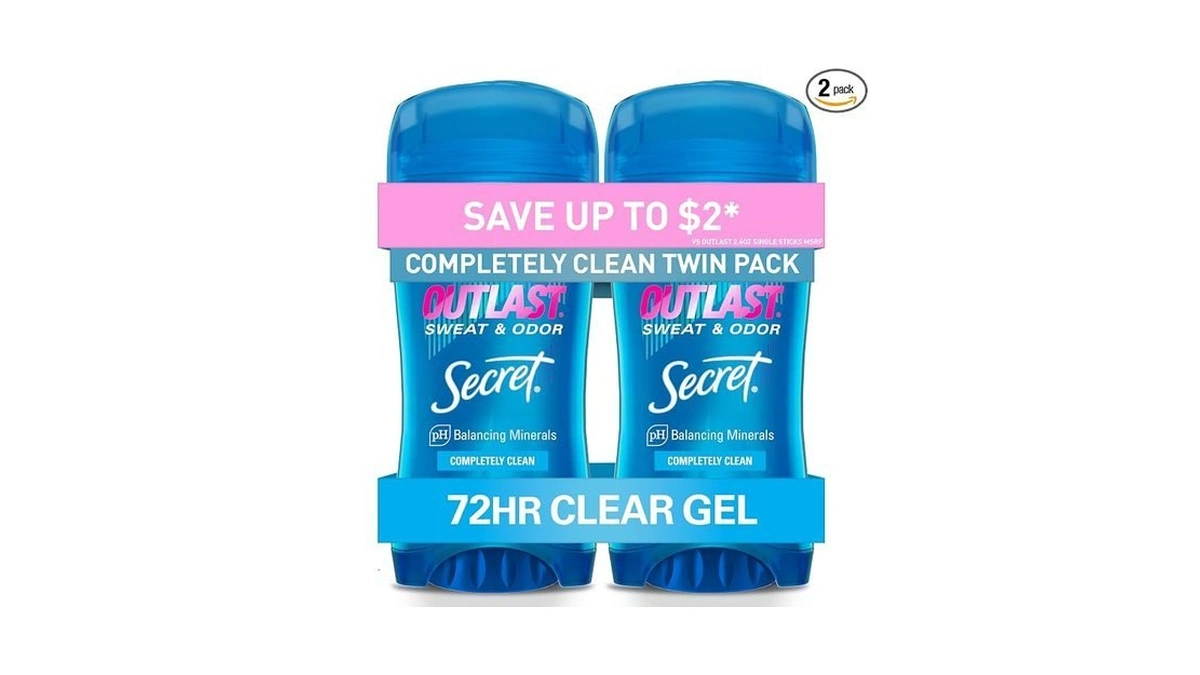 Secret Outlast Antiperspirant Deodorant For Women, 72hr Sweat & Odor