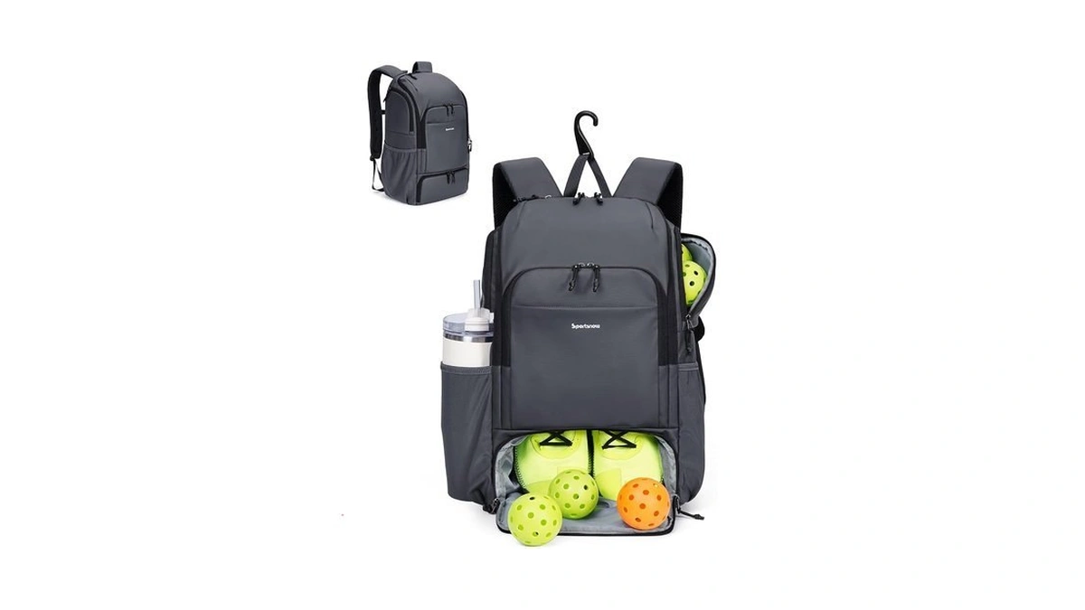 Sportsnew Pickleball Bag, Waterproof Pickleball Backpack For Women Men With