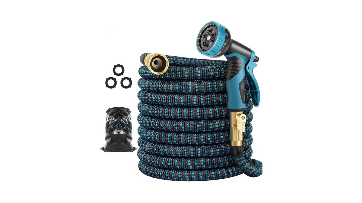 50 Ft Expandable Garden Hose - Superior Strength 3750d -