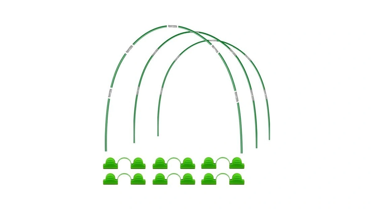 Garden Hoops For Raised Beds 3set Row Cover Greenhouse Garden