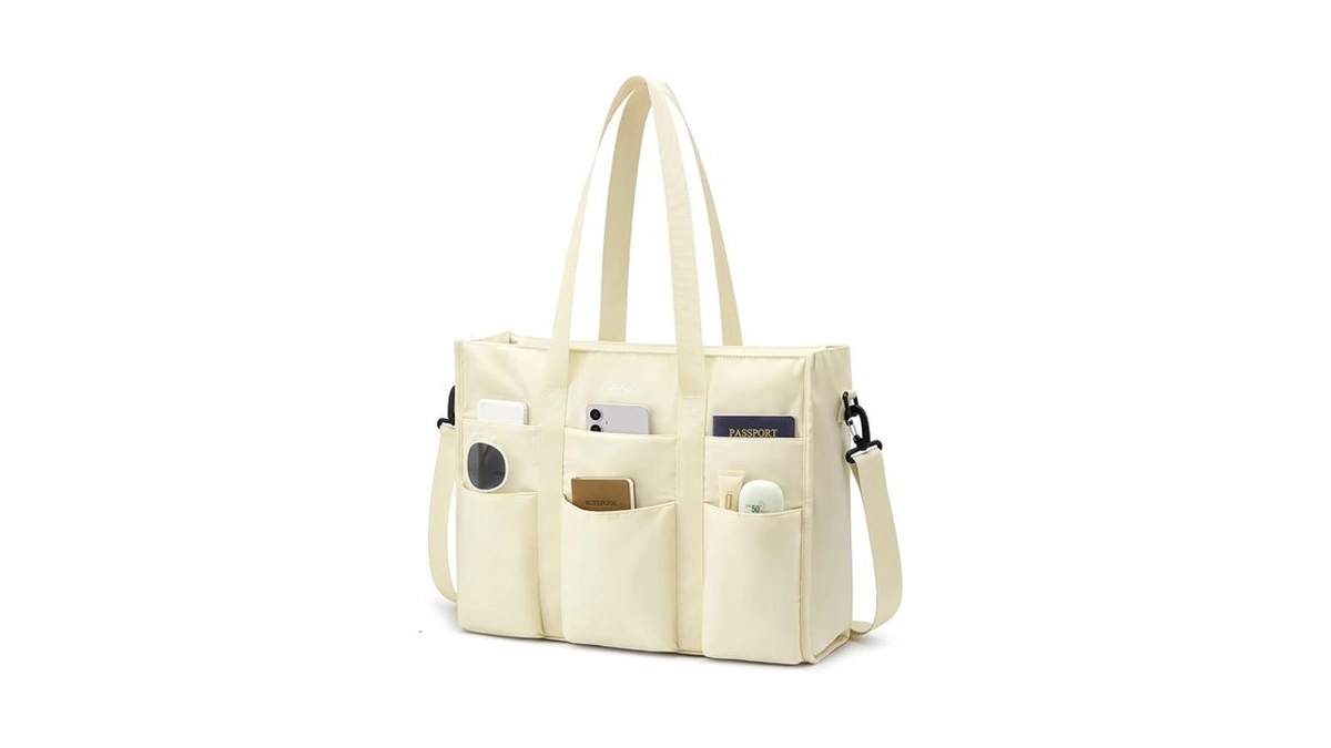 G4free Tote Bag For Women, Multi-compartment Large Capacity Work Bag