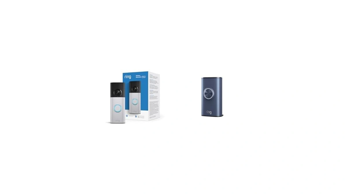 Ring Battery Doorbell Plus (newest Model), Retinal 2k With Wide-angle