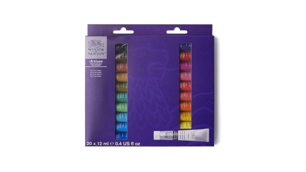 Winsor & Newton Artisan Water Mixable Oil Color Paint, 0.4-oz