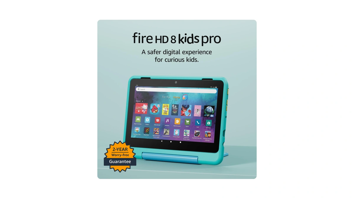 Amazon Fire Hd 8 Kids Pro Tablet (newest Model), Ages