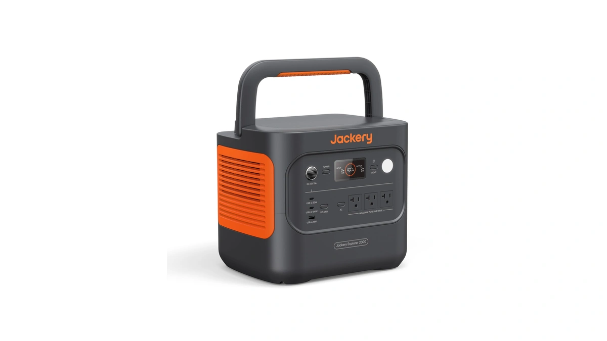 Jackery Explorer 2000 V2 Portable Power Station, 2042wh Lifepo4 Home