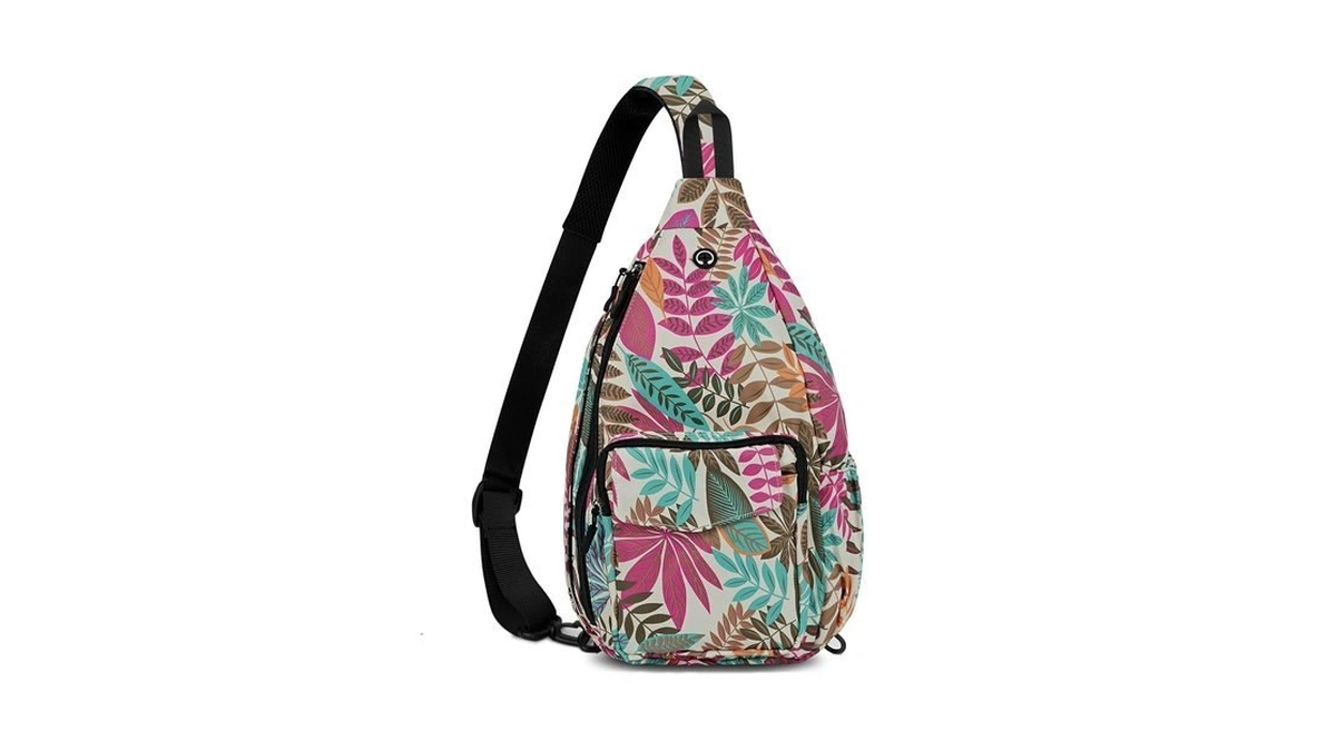 Duryarhall Rope Sling Bag For Women Crossbody Chest Bag Convertible