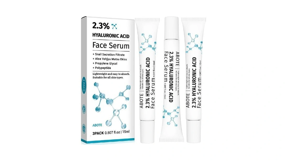 2.3% Hyaluronic Acid Serum For Face With 1% Snail Secretion