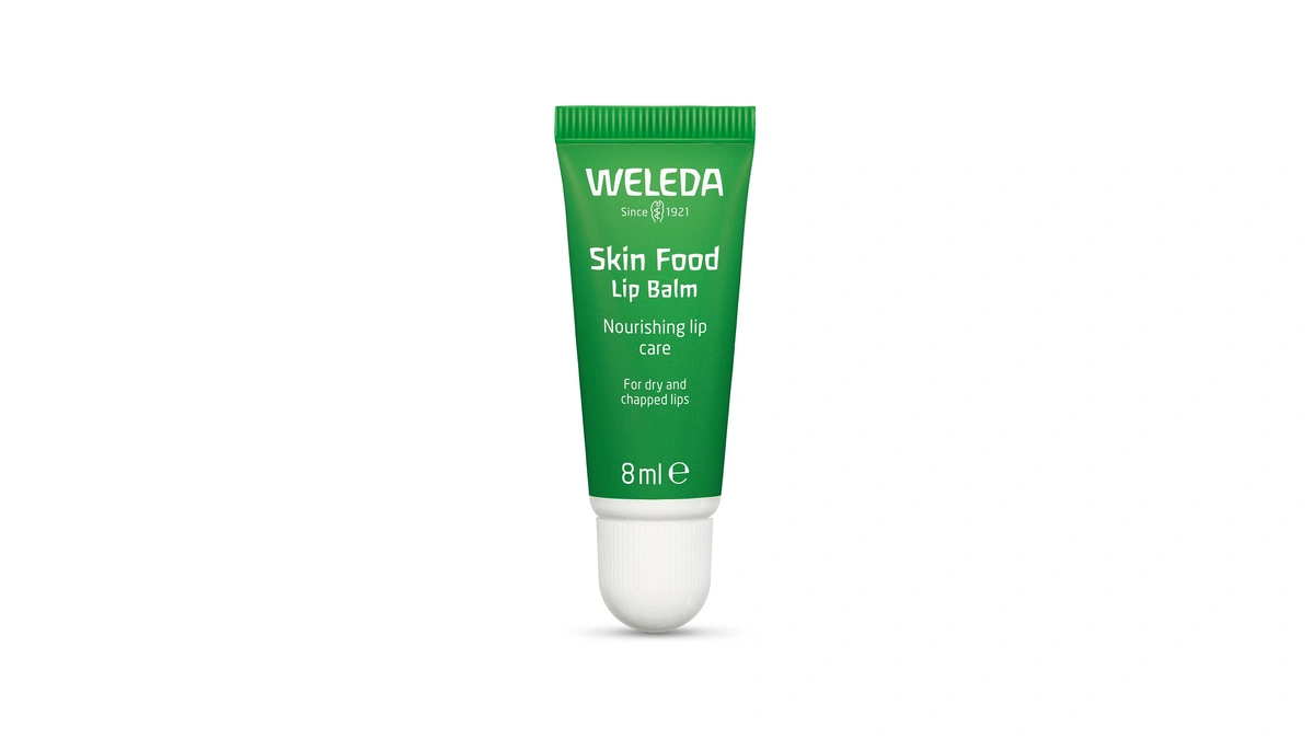 Weleda Skin Food Lip Butter, 0.27 Ounce, Plant Rich Moisturizing