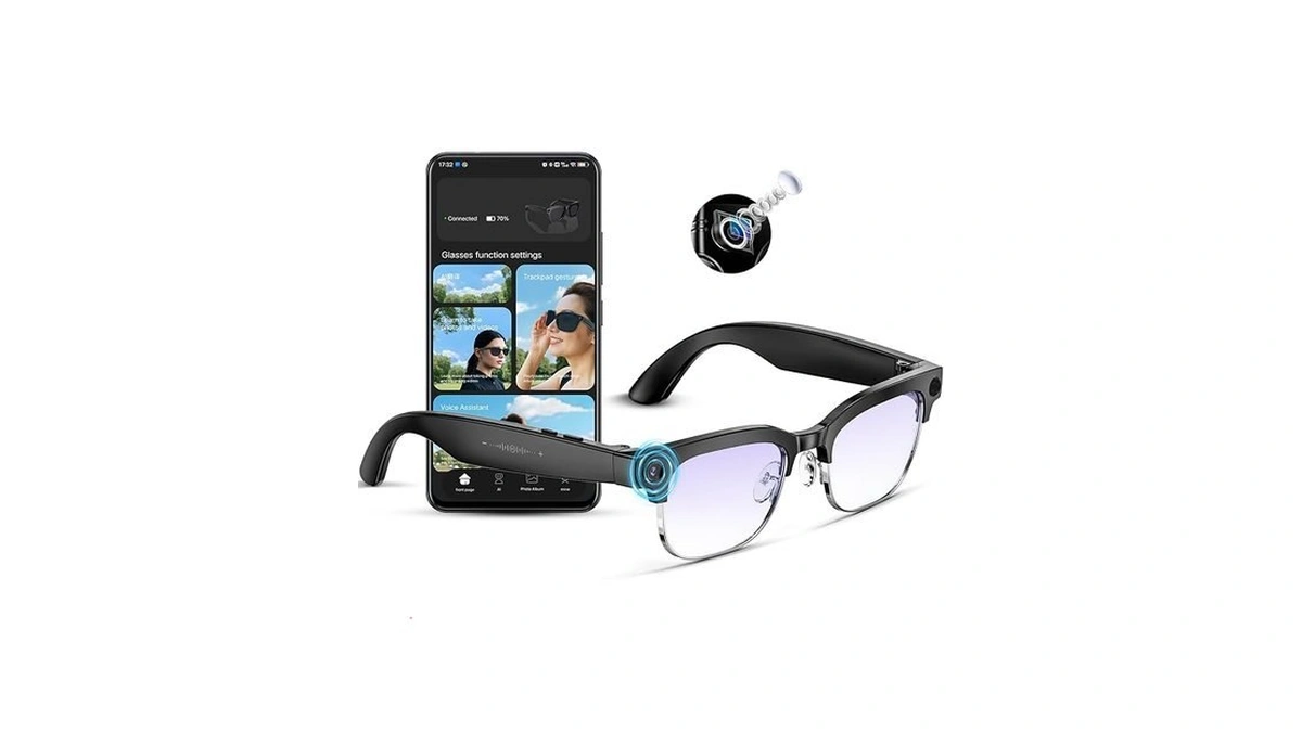 Mingtawn Ai Smart Glasses 4k Hd Camera, Bt Call, 800w