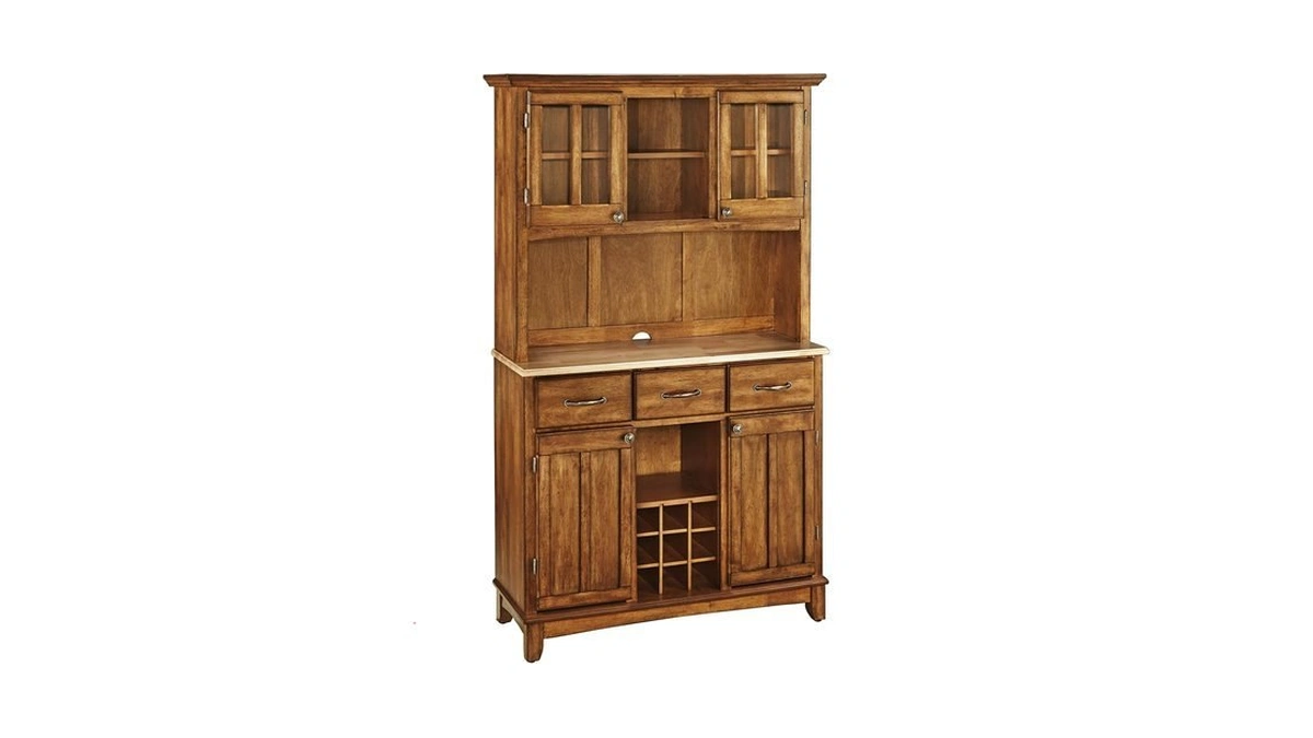 Home Styles Buffet Of Buffets Cottage Oak Server With Natural