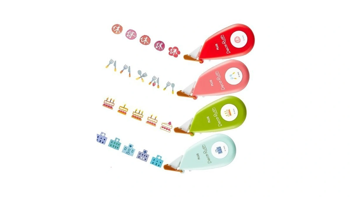 Plus Decorash Multicolored 6mm Schedule Set Dc-060 51-876/51-877/51-879/51-880