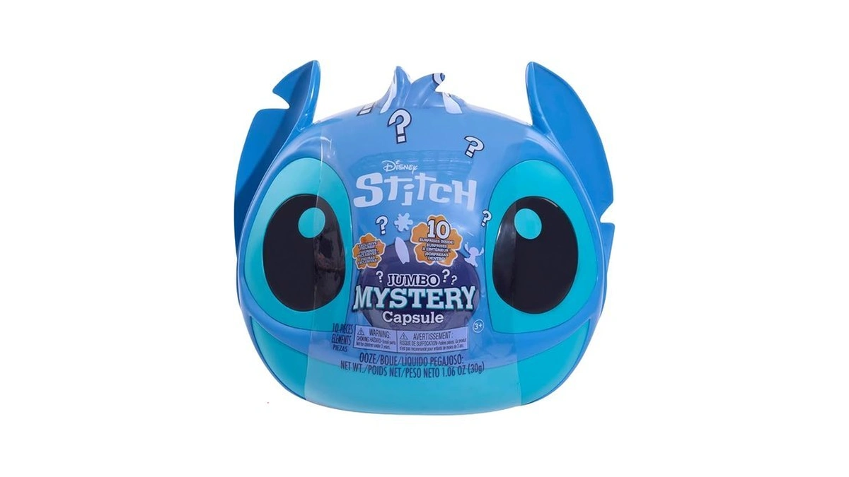 Disney Stitch Jumbo Mystery Capsule 9-inch Figure Head Blind Box