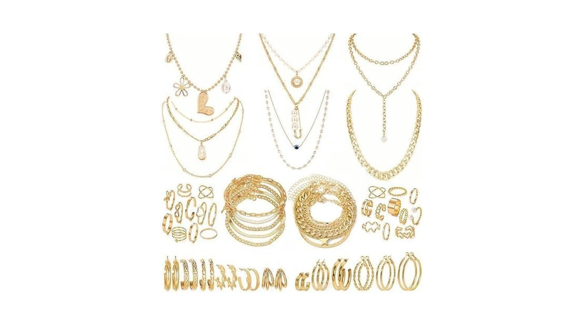 Hahagirl Gold Plated Jewelry Sets For Women Costume Jewelry Chain