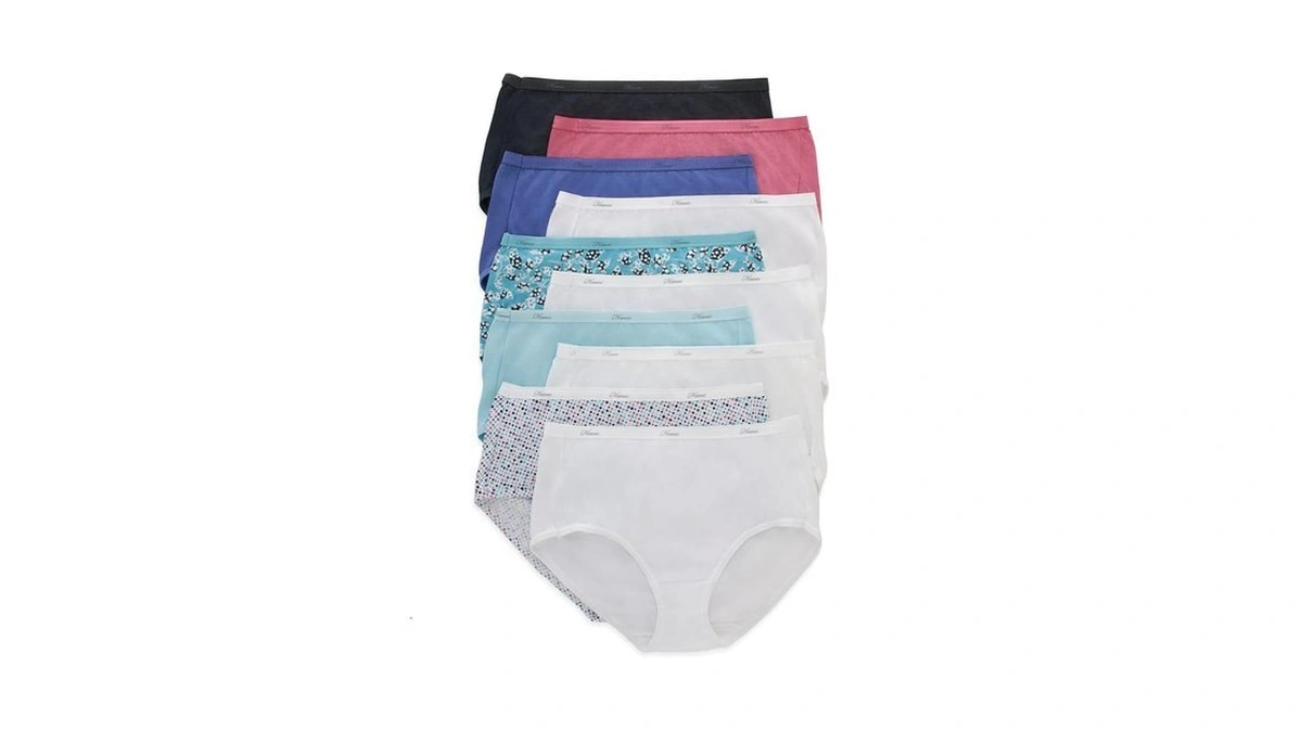 Hanes Womens Cotton Briefs Underwear, 30 Pack - Brief Assorted
