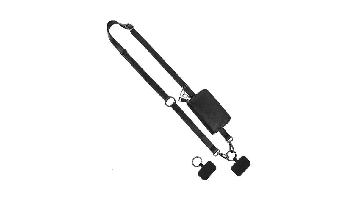 Phone Lanyard With Wallet Strap Crossbody Clip And Go Strap