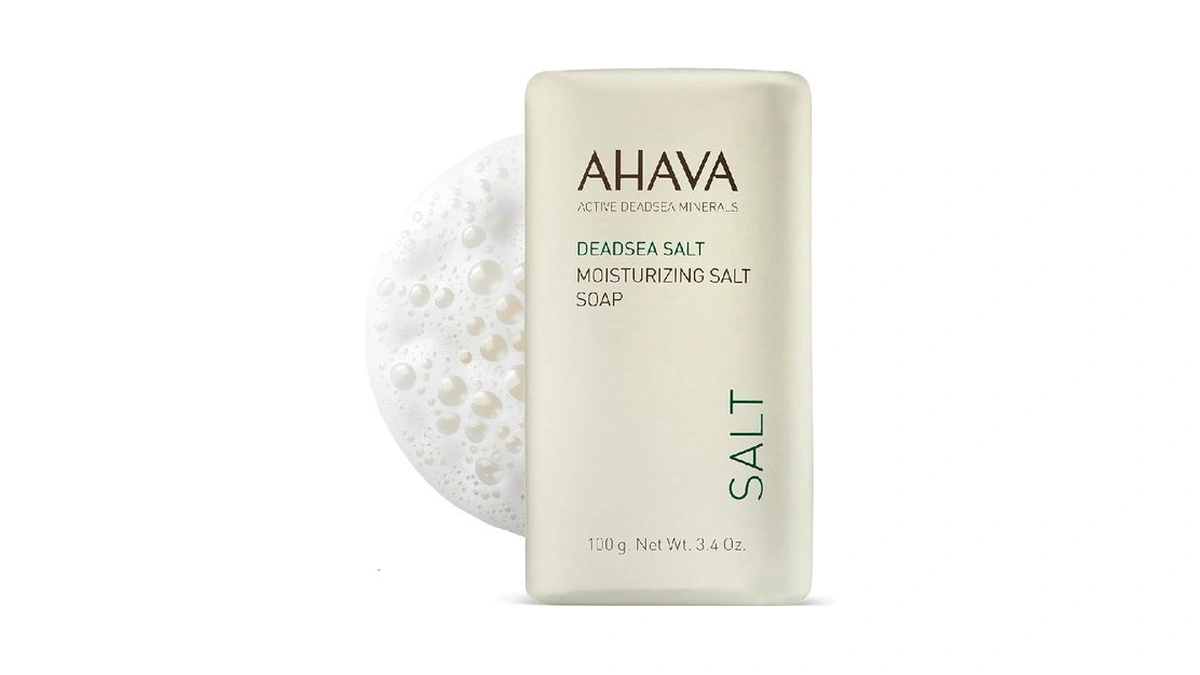 Ahava Moisturizing Dead Sea Salt Soap - Face & Body