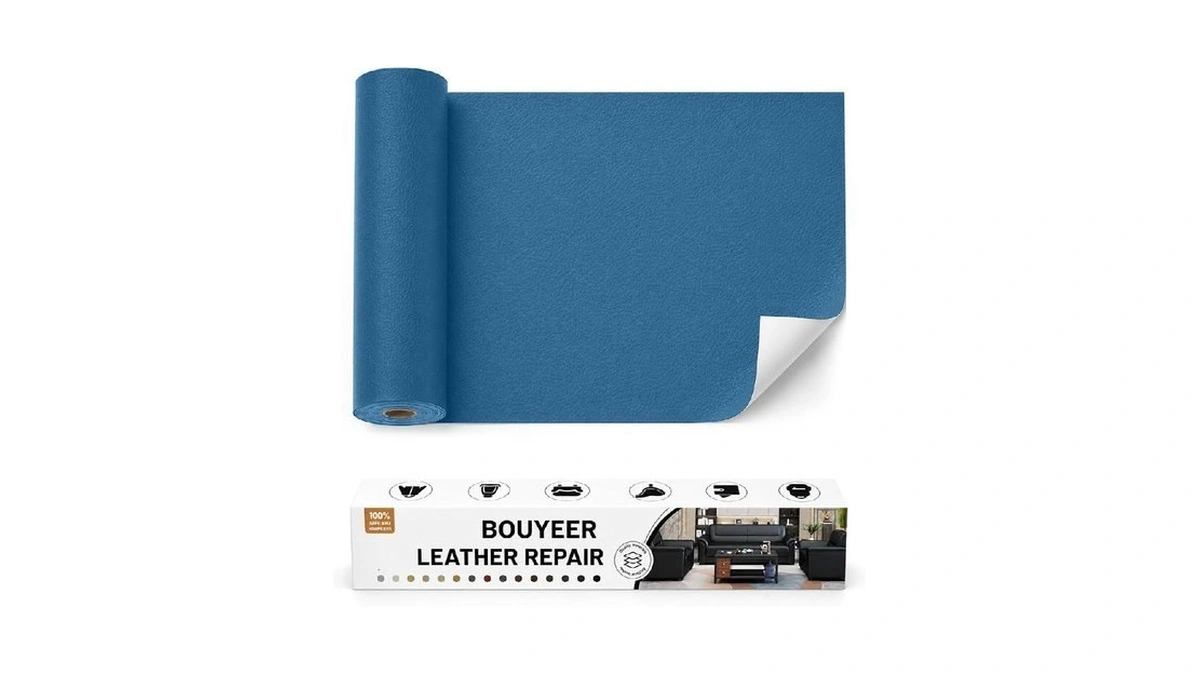 Bouyeer Leather Repair Patch Tape Kit,self Adhesive Leather Repair For
