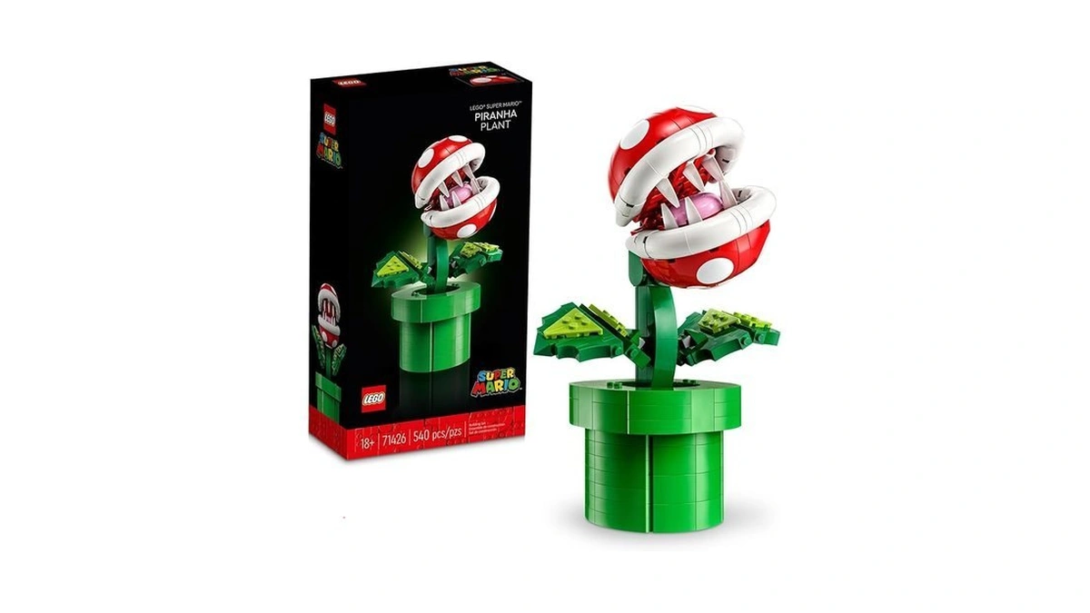 Lego Super Mario Piranha Plant Building Sets For Adults -