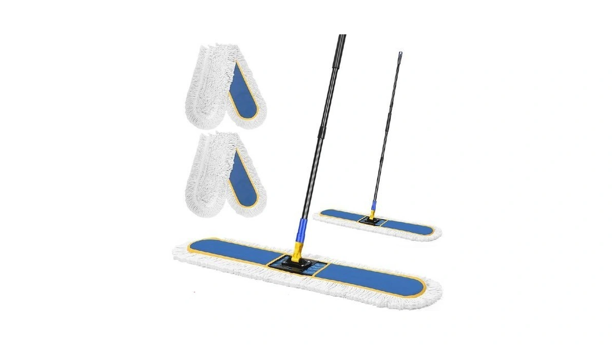 36" Commercial Industrial Dust Mop For Floor Cleaning With Replacement