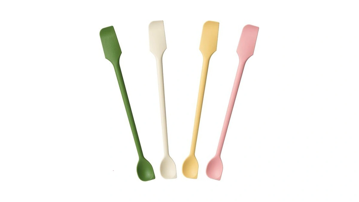 Four Piece Mini Cosmetic Scraper Set, Silicone Scraper Set, Mini