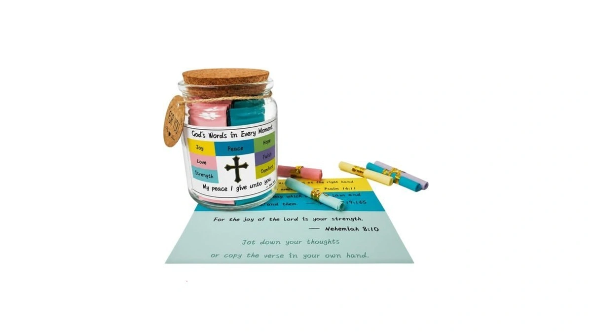 Bible Verse Jar For Women – Large Print & Writeable