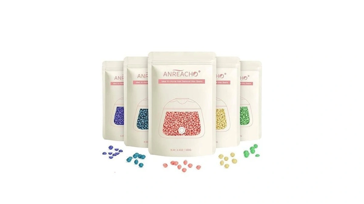 Wax Beads, Anreacho 1.1 Lb Hard Wax Beans For Hair