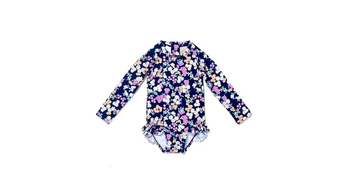 Coast & Crest Baby And Toddler Girl Long Sleeve Rash